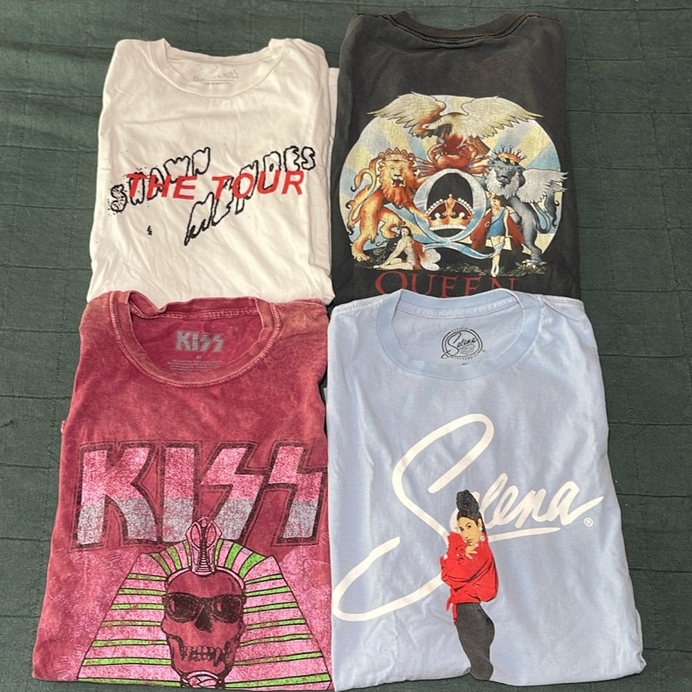 Vintage Band Tees (Lot of 4)